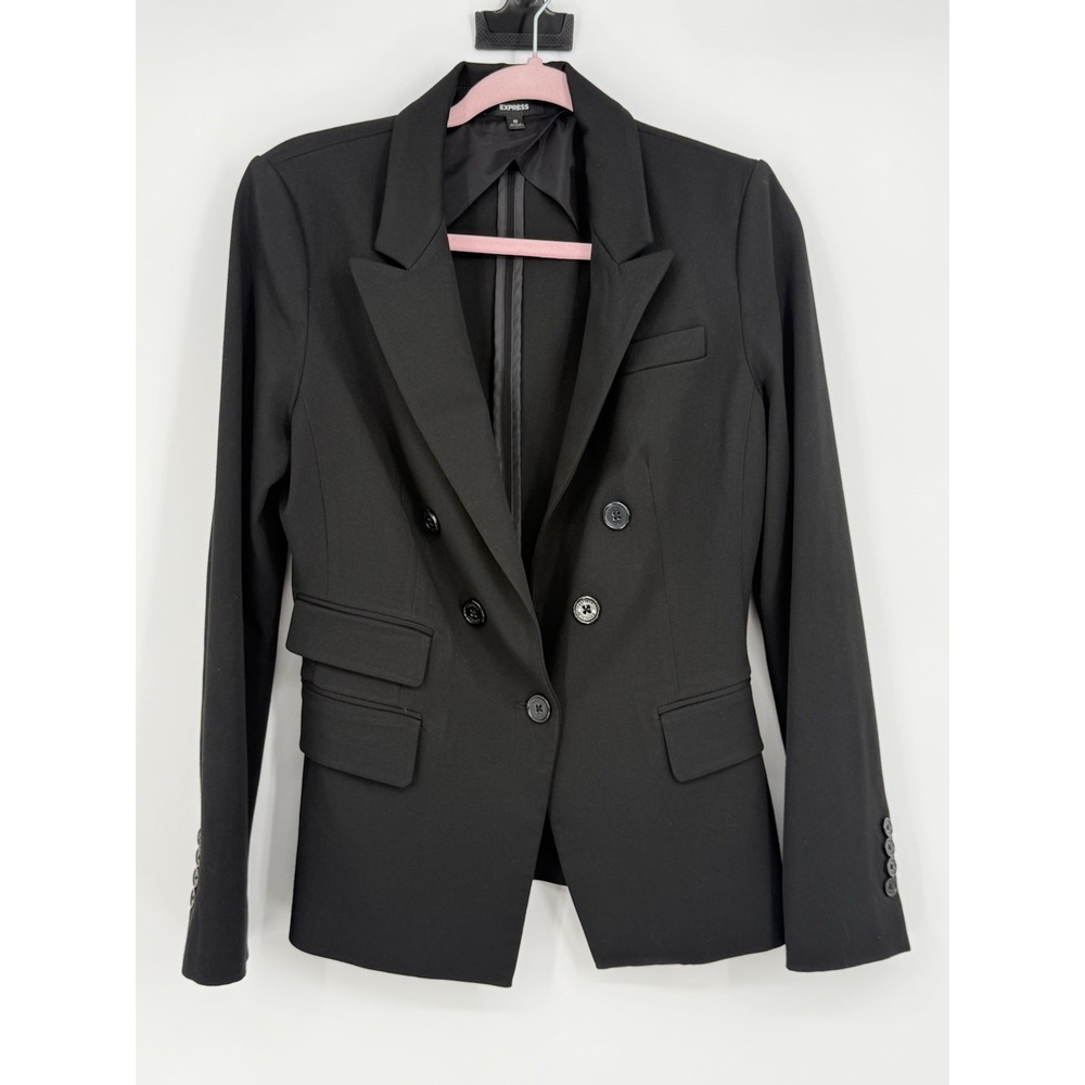 Express Women's Black Dress Blazer Size 10